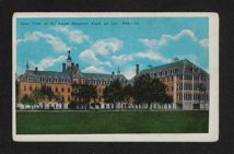 Rear view of St. Agnes Hospital, Fond du Lac, Wisc.